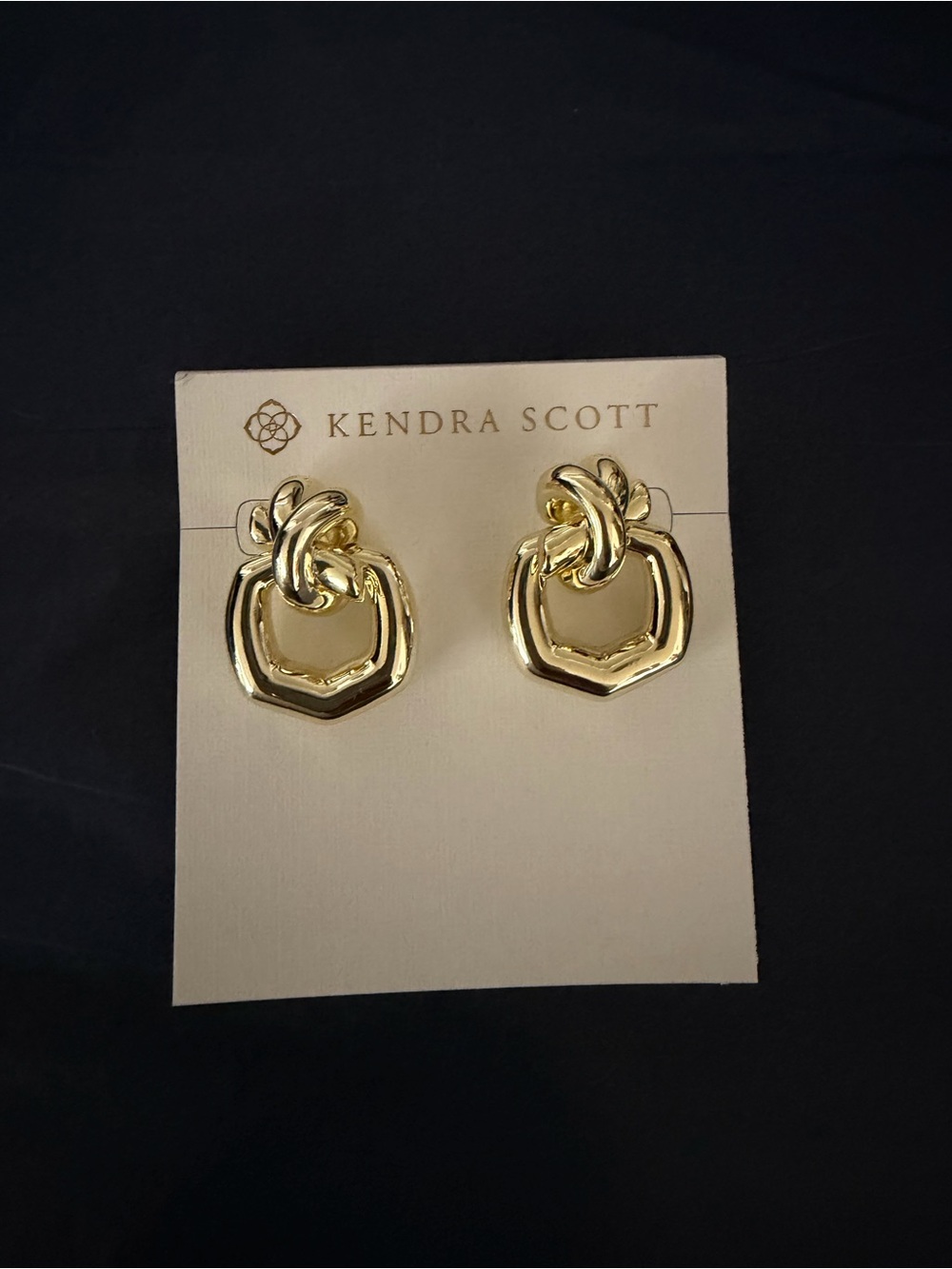 NWT Kendra Scott Parker Knot Open Earring
